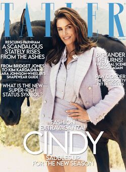 Cindy Crawford - Tatler magazine, UK - September 2021