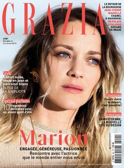Marion Cotillard - Grazia Magazine, France - May 2019