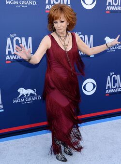 Reba McEntire - 54th Academy Of Country Music Awards at MGM Grand in Las Vegas